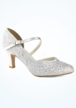 So Danca Sparkle Ballroom Shoe 2.5" -Dance Costume Store bl 504 so danca sparkle ballroom shoe 2 5 silver main image 63185.1678885563