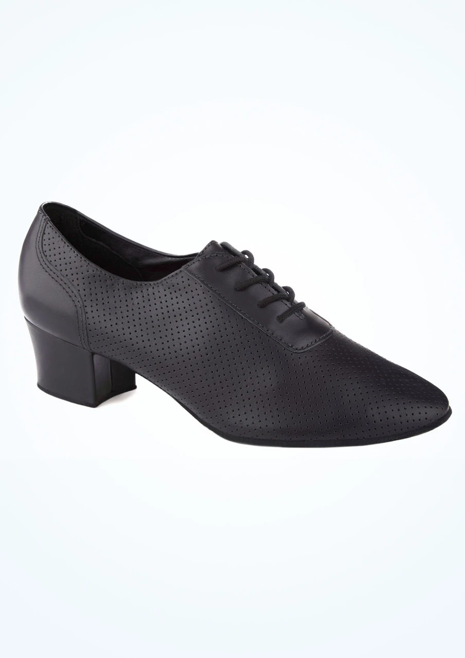 So Danca Lace Up Practice Shoe 1.5" - Black 4 So Danca Lace Up Practice Shoe 1.5" - Black - Image 4