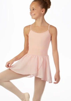 Bloch Pull-On Barre Ballet Dance Skirt -Dance Costume Store bl cr5110 bloch pull on barre ballet dance skirt pink front thumbnail T 23747.1698799054