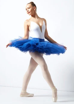 Bloch Belle Practice Tutu -Dance Costume Store bl r2921 bloch belle practice tutu blue front 54097.1678926127