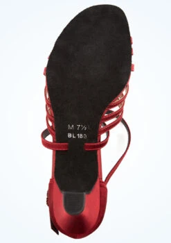 So Danca Charlize Ballroom Shoe 1.5" -Dance Costume Store bl180charlize burg bottom 1 59022.1678885549