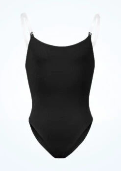 Bloch Girls Auva Bodyliner 15 Bloch Girls Auva Bodyliner -Dance Costume Store blcb3397 black front 20357.1691450406