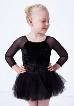 Bloch Girls Kelsey Tutu Leotard 9 Bloch Girls Kelsey Tutu Leotard -Dance Costume Store blcl0249 black close up front 84022.1675901673