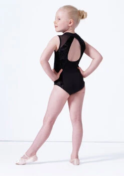Bloch Girls Madinsson Zip Front Tank Leotard -Dance Costume Store blcl1035 black back 2 72159.1675901673