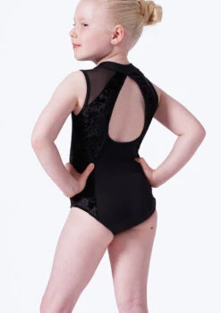 Bloch Girls Madinsson Zip Front Tank Leotard -Dance Costume Store blcl1035 black back t 42151.1696980303