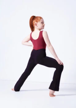 Bloch V-Front Coupe Jazz Pants -Dance Costume Store blcp5453 black back 00264.1689290314