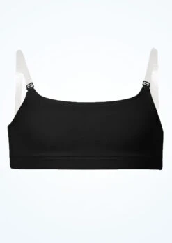 Bloch Girls Leia Crop Top 11 Bloch Girls Leia Crop Top -Dance Costume Store blcz3177 black front 74244.1691450416