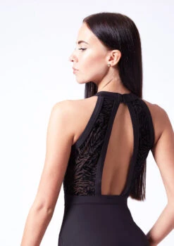 Bloch Kayla Halter Leotard -Dance Costume Store bll1085 black back 2 53694.1698399569