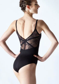Bloch Eyal Lace Camisole Leotard - Black 5 Bloch Eyal Lace Camisole Leotard - Black -Dance Costume Store bll7727 blk back 1t 09067.1698799650