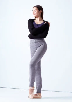 Bloch Lydia Knit Shoulder Shrug -Dance Costume Store blz0979 black front 4 53244.1678881337