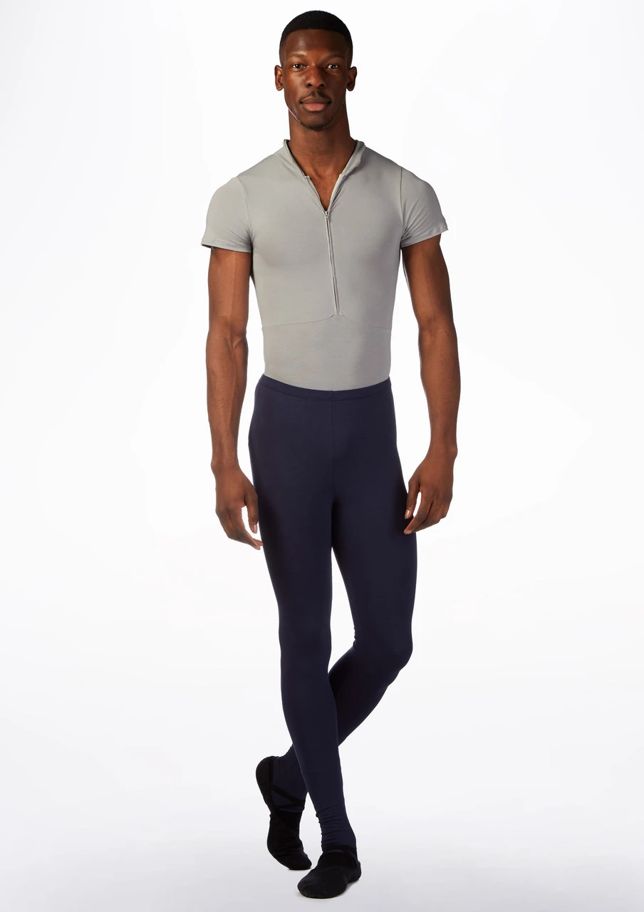 Ballet Rosa Mens Short Sleeved Zip Up Leotard 4 Ballet Rosa Mens Short Sleeved Zip Up Leotard - Image 4
