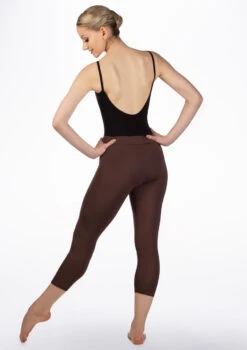Ballet Rosa Stretch Bamboo Leggings -Dance Costume Store br mika ballet rosa stretch bamboo leggings brown front no1 59043.1678926886