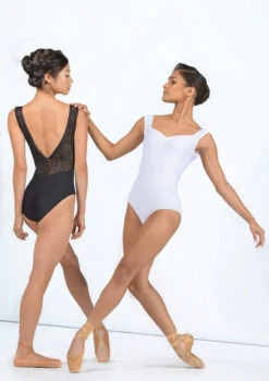 Ballet Rosa Inaya V Back Lace Insert Leotard -Dance Costume Store br inaya deep v lace back camisole leo black white front back 2 68566.1678926778