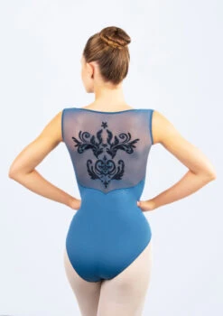 Ballet Rosa Crystale Embroidered Mesh Leotard 14 Ballet Rosa Crystale Embroidered Mesh Leotard -Dance Costume Store brcrystale blue back 25453.1686007126