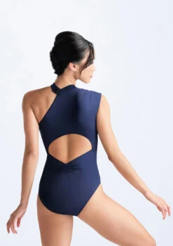 Ballet Rosa Lois Asymmetrical Leotard -Dance Costume Store brlois marine back 53476.1690450757