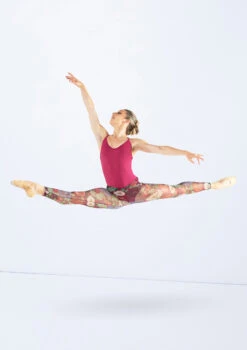 Ballet Rosa Zelda Mesh Leggings -Dance Costume Store brzelda multi front 3 42656.1686161704