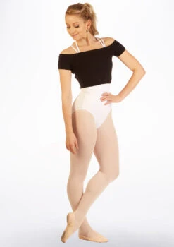 Capezio Soft Knit Dance Sweater -Dance Costume Store ca 11383w capezio soft knit dance sweater black front 77716.1678927026