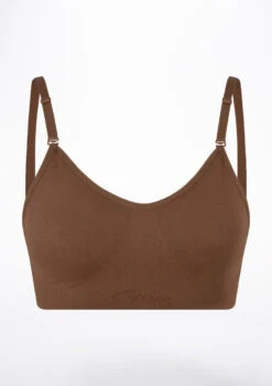 Capezio Leotard Bra -Dance Costume Store ca 3683 capezio leotard bra brown front no1 11278.1678927125