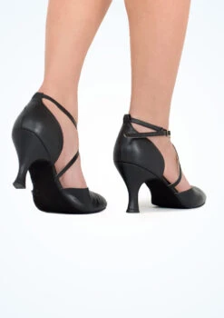 Capezio X Strap Pump Dance Shoe 2.75" 10 Capezio X Strap Pump Dance Shoe 2.75" -Dance Costume Store ca br09blk capezio x strap pump 2 77 black no4 01327.1678927166