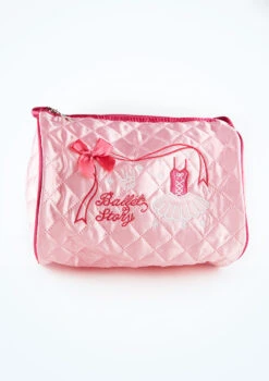 Capezio Embroidered Ballet Dance Bag -Dance Costume Store cab284 pink front t 04361.1698711779