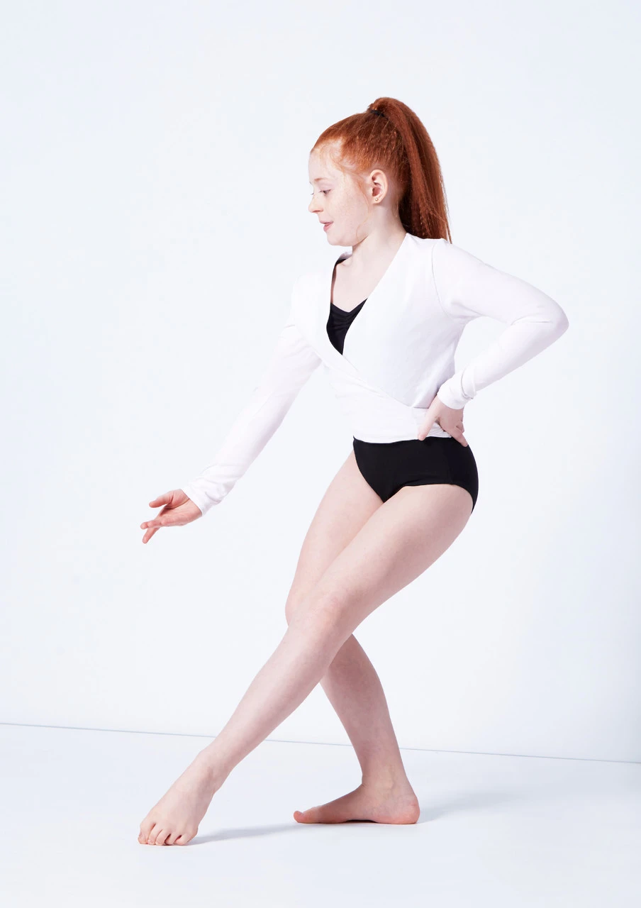 Capezio Class Kids Crossover Ballet Wrap 7 Capezio Class Kids Crossover Ballet Wrap - Image 7