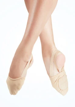 Capezio Canvas Hanami Pirouette -Dance Costume Store cah064w sand front 1 45682.1695252106