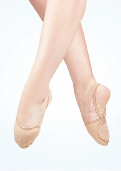Capezio Canvas Hanami Pirouette -Dance Costume Store cah064w suntan front 1 69481.1695252106