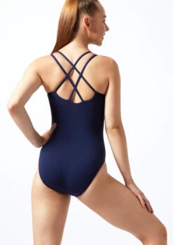 Capezio Double Strap Leotard -Dance Costume Store cc123 capezio double strap leotard blue back thumbnail T 99143.1698805298