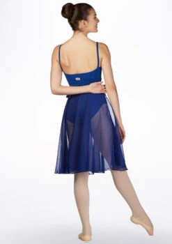 Freed Repertoire Georgette Dance Skirt -Dance Costume Store fr rep freed repertoire georgette dance skirt blue back 17454.1676420547