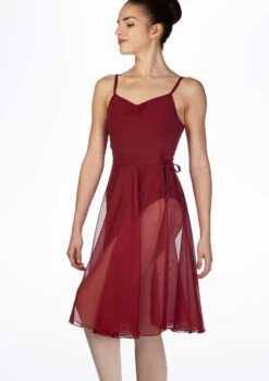 Freed Repertoire Georgette Dance Skirt -Dance Costume Store fr rep freed repertoire georgette dance skirt red front thumbnail T 07320.1698807222