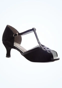 Freed Dancesteps Francis Ballroom Shoe- 2" - Black -Dance Costume Store frfrancis blk main 1t 94412.1694685299