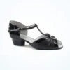 Dancesteps Garnet Ballroom & Latin Shoe 1.5" - Black