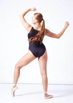 Intermezzo Clementine Tank Mesh Leotard -Dance Costume Store it31664navy blue back 95998.1697498581