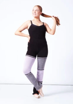 Intermezzo Constantine Warmup Catsuit -Dance Costume Store it4693 black front 1 24313.1697498581