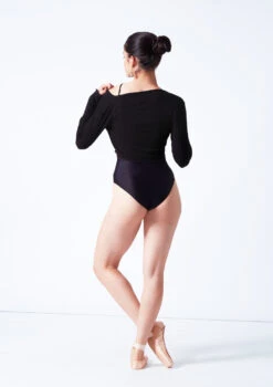 Intermezzo Basilia Knitted Tie Front Cardigan 12 Intermezzo Basilia Knitted Tie Front Cardigan -Dance Costume Store it6599 black back 95909.1687429719