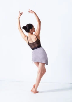 Intermezzo Belinda Knitted Skirt -Dance Costume Store it7928 grey back 05348.1687429719