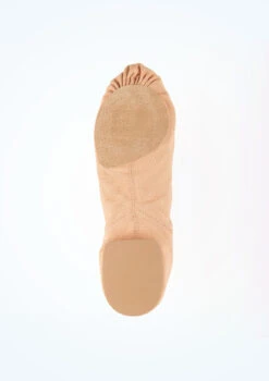 So Danca Canvas Split Sole Jazz Shoe - Nude -Dance Costume Store jz 75 so danca canvas split sole jazz shoe nude tan no3 65540.1678885790
