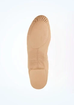 So Danca Split Sole Leather Jazz Shoe - Nude -Dance Costume Store jze 09 so danca split sole leather jazz shoe nude brown no2 09444.1678885790