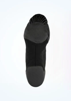 So Danca Split Sole Stretch Jazz Shoe - Black -Dance Costume Store jze 45 so danca split sole stretch jazz shoe black no4 81416.1678885795