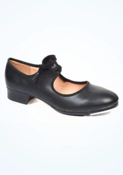 Move Dance Tie Front Tap Shoe -Dance Costume Store mo h0015 move tie front tap shoe black no1 T 56114.1695432183