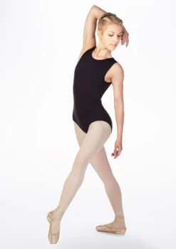Move Dance Nava Tank Leotard -Dance Costume Store mo l0132 move nava tank leotard black front no1 69142.1678928617
