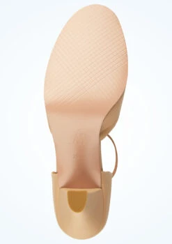 Move Dance Erika T-Bar Character Shoe 3" - Nude -Dance Costume Store mok0026 tan bottom 1 63398.1678928570
