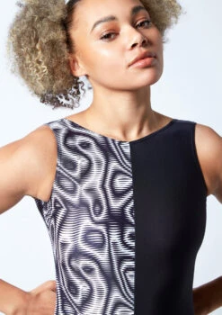 Move Dance Zeba Leotard Bodysuit - Dimensions -Dance Costume Store mol0903 dim close up front 1 23521.1678884336