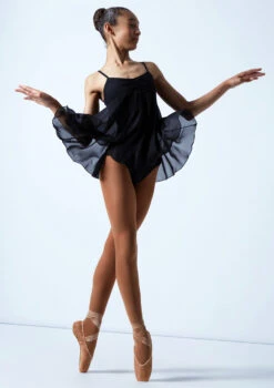 Move Dance Myla Skirted Leotard 13 Move Dance Myla Skirted Leotard -Dance Costume Store mol5158 black front 1 22209.1678884429