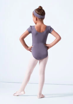 Move Dance Macey Girls Leotard -Dance Costume Store mol5503 steel grey back 1 84912.1684799007