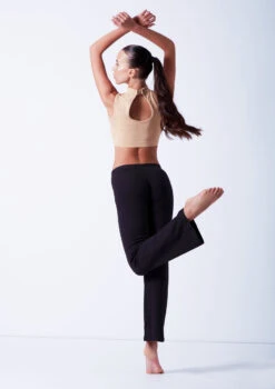 Move Dance Robyn Jazz Pant -Dance Costume Store mop0002 black back 61918.1678884496