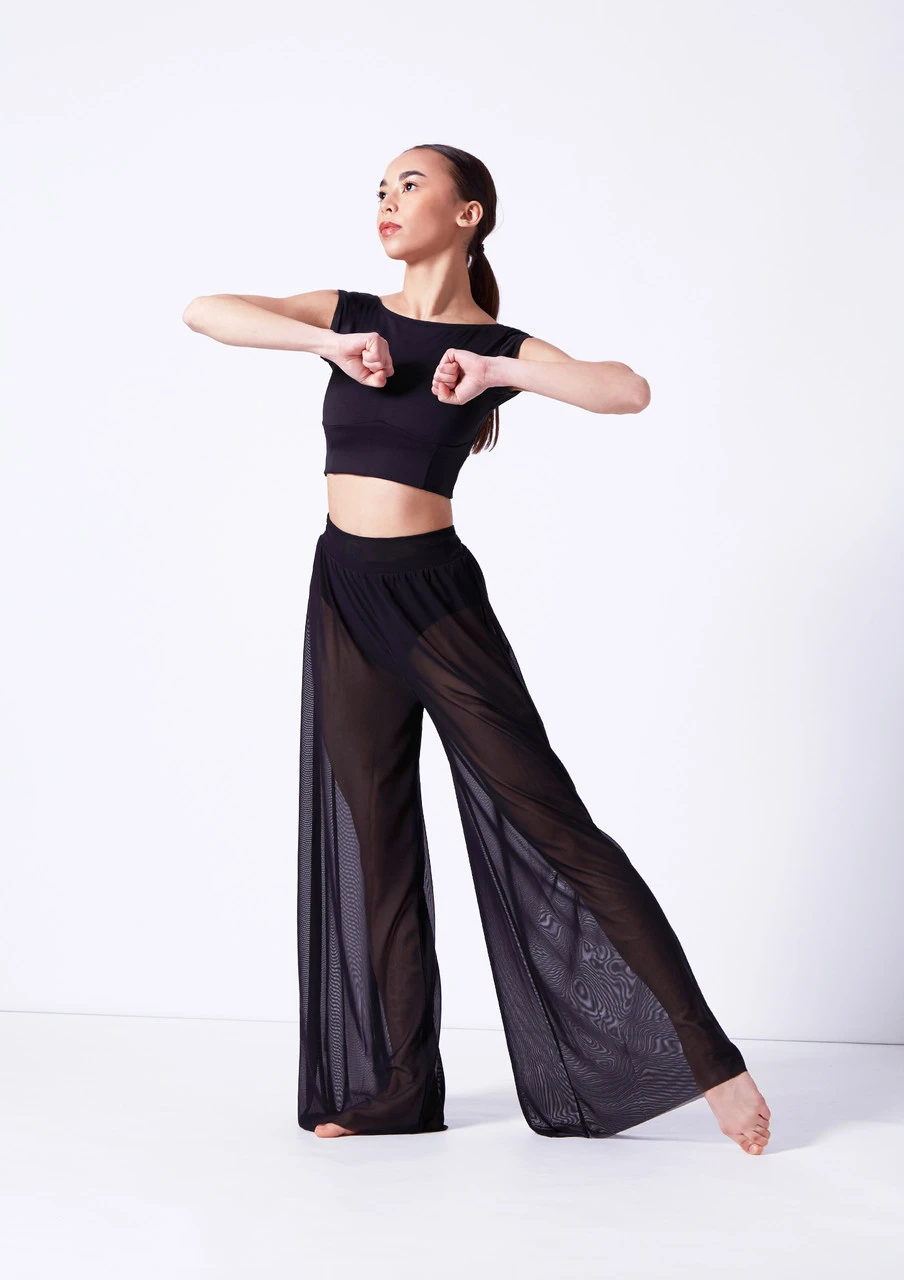 Move Dance Grace Long Mesh Trousers 1 Move Dance Grace Long Mesh Trousers