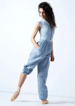 Move Dance Hattie Heat Retention Trouser -Dance Costume Store mop0410 paleblue front 1 61080.1678884526