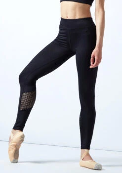 Move Dance Diana Dance Leggings -Dance Costume Store mop0631 black front 1t 81938.1694685534