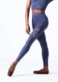 Move Dance Priya Dance Leggings -Dance Costume Store mop0637 petrol blue front t 96262.1698711861